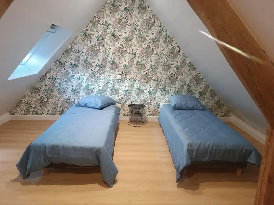 Les Deux Pieds Sous La Couette Saint-Aubin-Sur-Mer (Calvados) Exterior foto